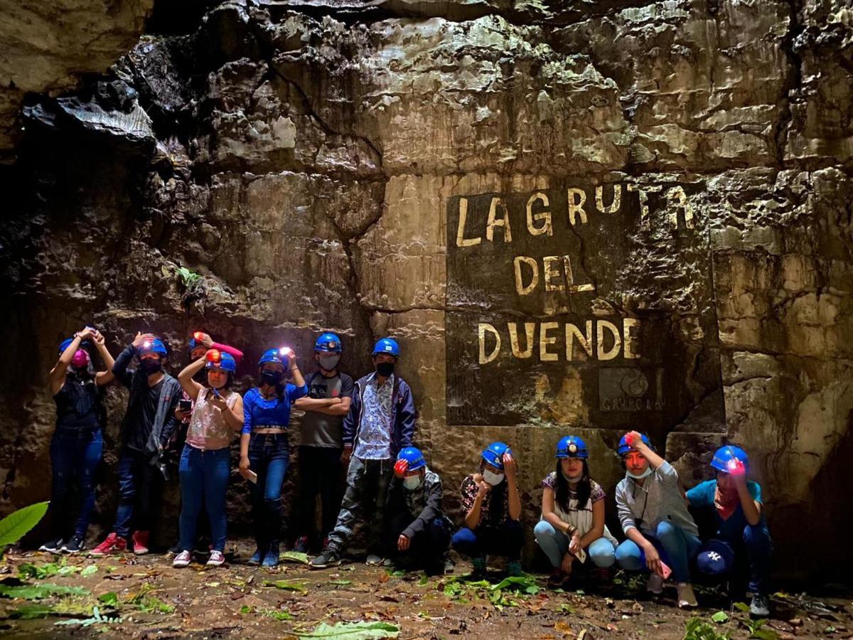 Camp La Gruta Del Duende Ξενοδοχείο Cuetzalán del Progreso Εξωτερικό φωτογραφία